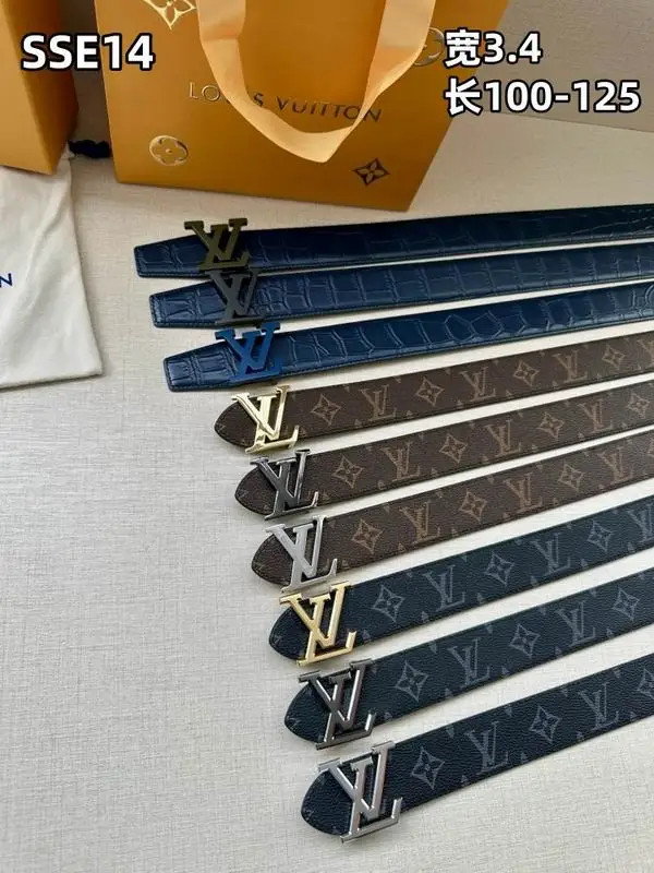 LV belt 34mmX100-125cm 8L04